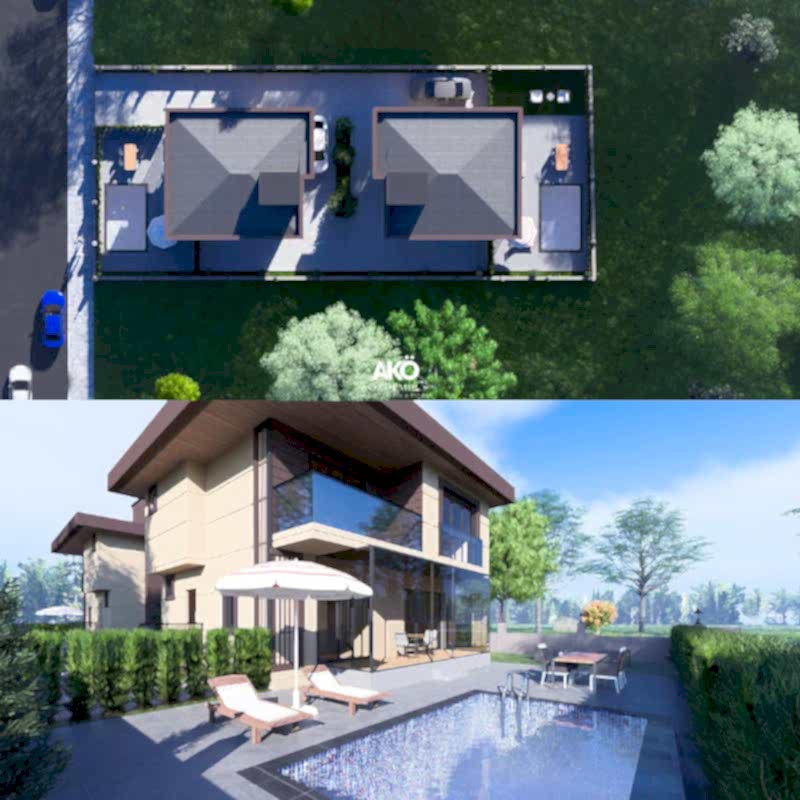 TEKİRDAĞ ANAHTAR TESLİM VİLLA ÖZDEMİR MİMARLIK ÖZDEMİR MİMARLIK ANAHTAR TESLİM VİLLA