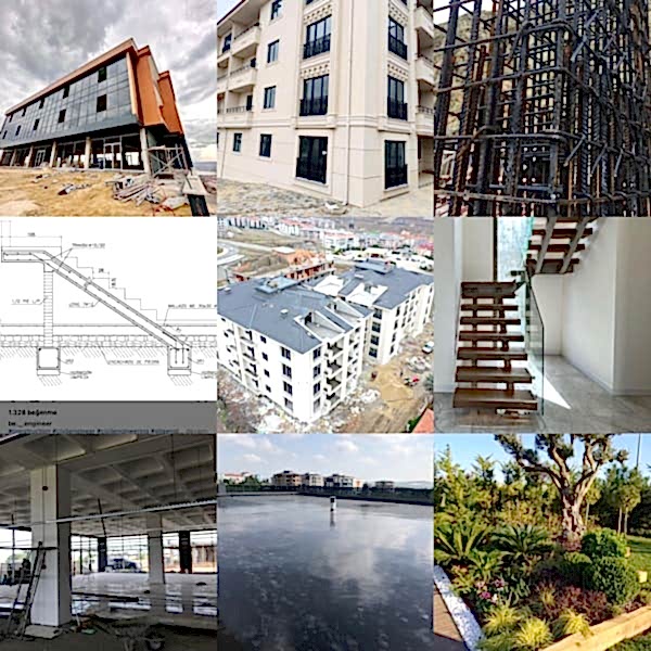 ANAHTAR TESLİM BETONARME EV TEKİRDAĞ DEMİR USTASI DEMİR BAPLAMA AHŞAP MERDİVEN YAPIMI BAHÇE PEYZAJ DÜZENLEME TERAS SÜREME İZOLASYON KAPLAMA